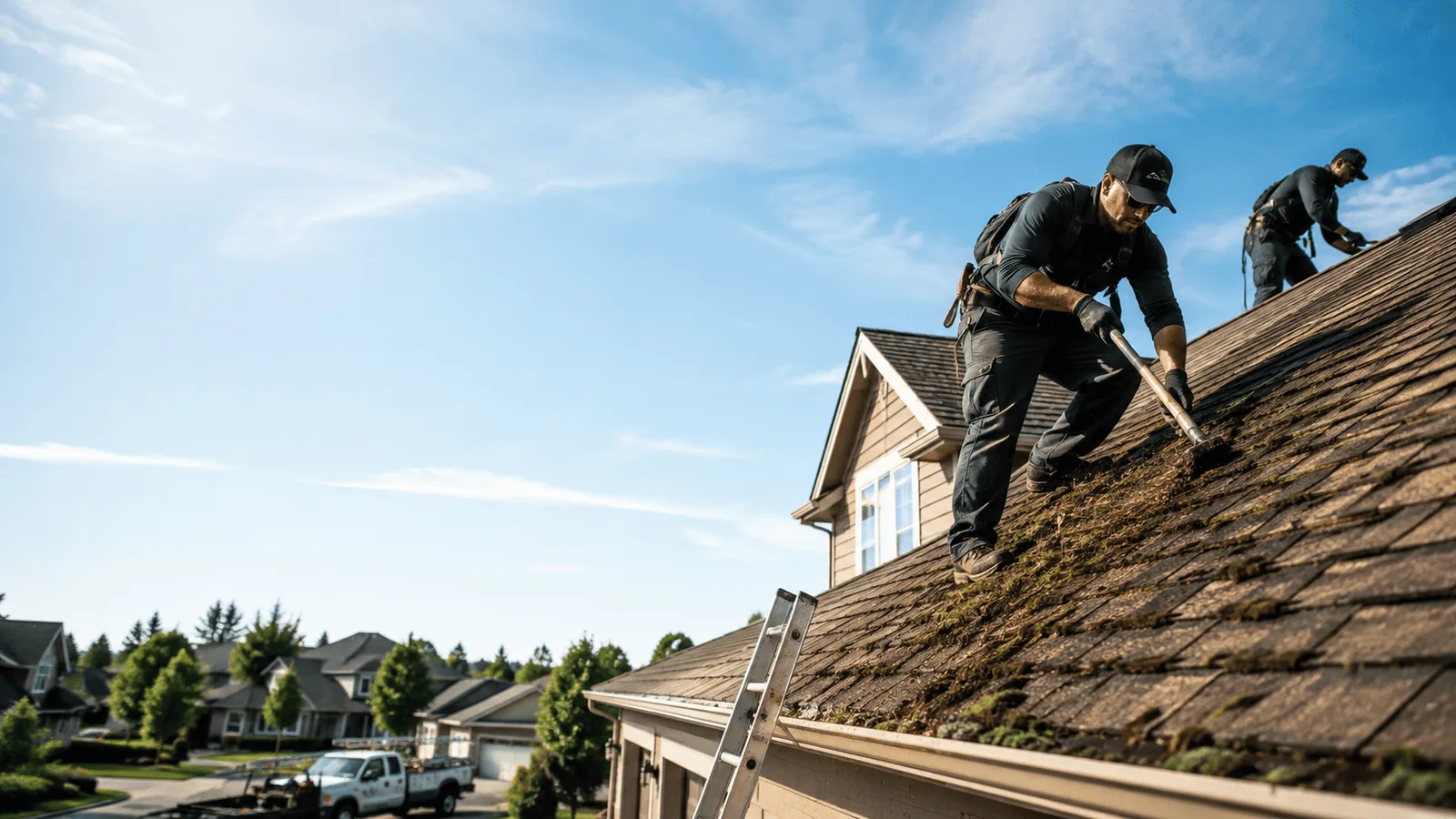 Roof Moss Removal in Alma, AR near me